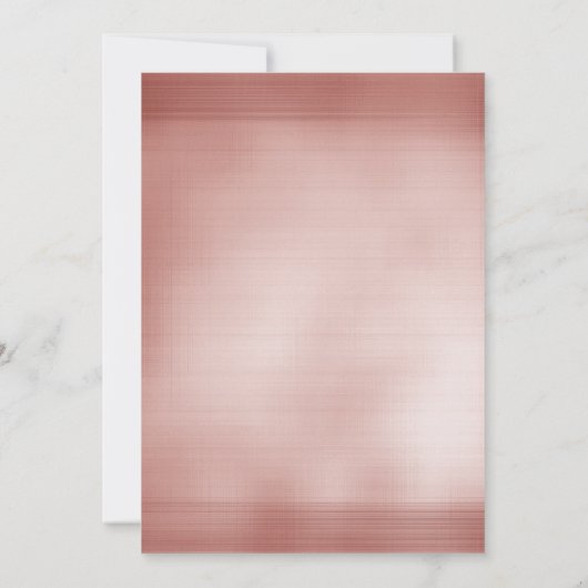 Roze achtergrond en glitter Flowers Save The Date (Achterkant)