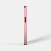 Roze achtergrond & lief meisje iPhone hoesje (Rechterkant)