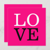 Roze Achtergrond Liefde Bruiloft (Voorkant / Achterkant)