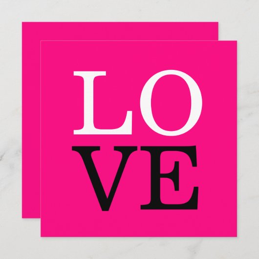 Roze Achtergrond Liefde Bruiloft (Voorkant / Achterkant)