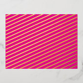 Roze Achtergrond met Zwarte Grens Ontwerpideeën Folie Feestdagen Briefkaart (Voorkant)