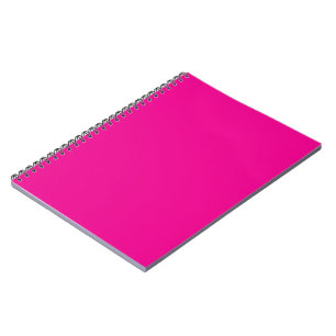 Roze Achtergrond met Zwarte Grens Ontwerpideeën Notitieboek