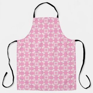 Roze achtergrond, modern naadloos patroon. Vintage Schort