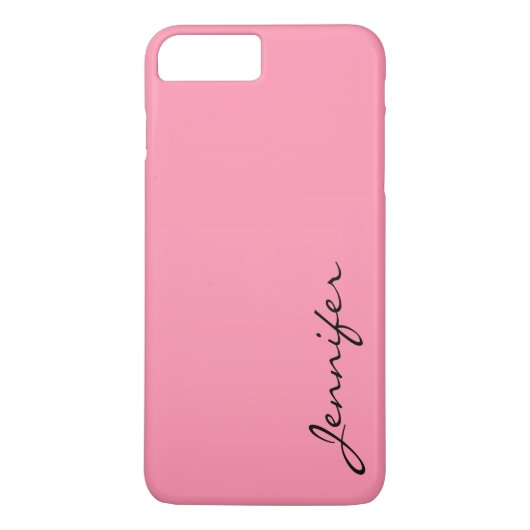 Roze achtergrond van de Baker-Miller Case-Mate iPhone Case (Achterkant)