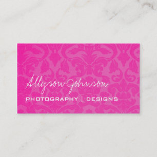 Roze  achtergrond Visitekaartjes