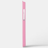 Roze achtergrond voor amandroze kleur Case-Mate iPhone case (Achterkant / Links)