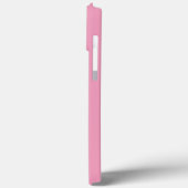 Roze achtergrond voor amandroze kleur Case-Mate iPhone case (Achterkant / Links)