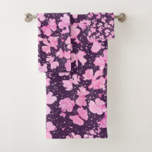 Roze Acryl Verf Bloemblaadjes