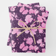 Roze Acryl Verf Bloemblaadjes