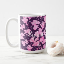 Roze Acryl Verf Bloemblaadjes