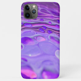 Roze Acrylkleurig Paars, vloeiend kunstschilderbaa Case-Mate iPhone Case