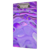 Roze Acrylkleurig Paars, vloeiend kunstschilderbaa Klembord (Links)