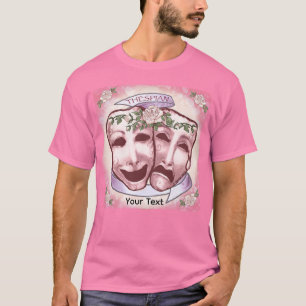 Roze Actormaskers T-shirt
