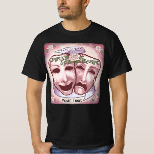 Roze Actormaskers T-shirt