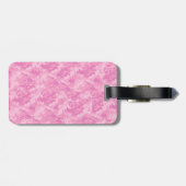 Roze ACU Camo Camouflage Meisje Monogram Bagagelab Bagagelabel (Achterkant horizontaal)