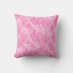 Roze ACU Camouflage Meisje Throw Couch Pillow Kussen