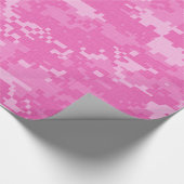 Roze ACU Camouflage Wrapppapier Cadeaupapier (Hoek)