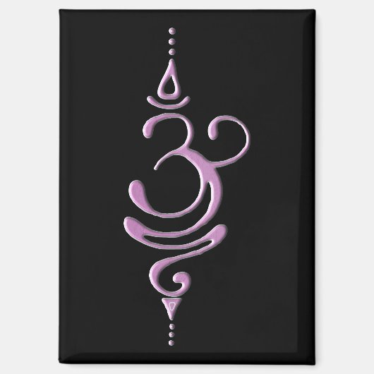 Roze Ademhalen  Magneet (Voorkant)