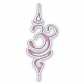 Roze Ademhalen Sticker (Voorkant)