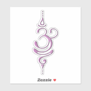 Roze Ademhalen Sticker