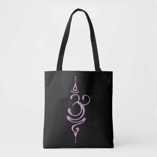 Roze Ademhalen Tote Bag (Voorkant)