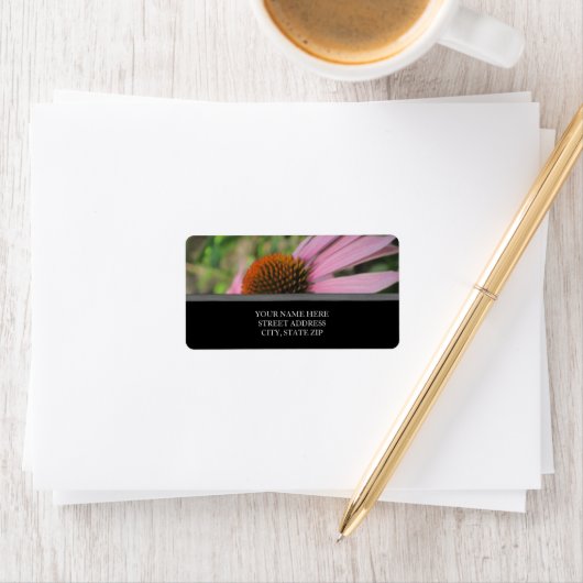 Roze Adresetiketten Etiket (Insitu)