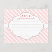 Roze | Advies van het witte Baby shower voor mammi (Achterkant)