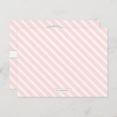 Roze | Advies van het witte Baby shower voor mammi (Voorkant / Achterkant)