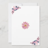 Roze Advies voor de Bruid Vrijgezellenfeest Game K Kaart (Achterkant)