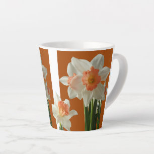 Roze afdillen design latte Mok