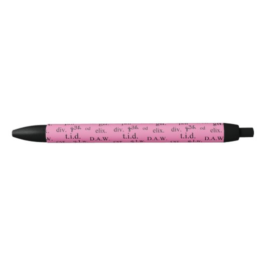 Roze afkortingen Pen (Voorkant)