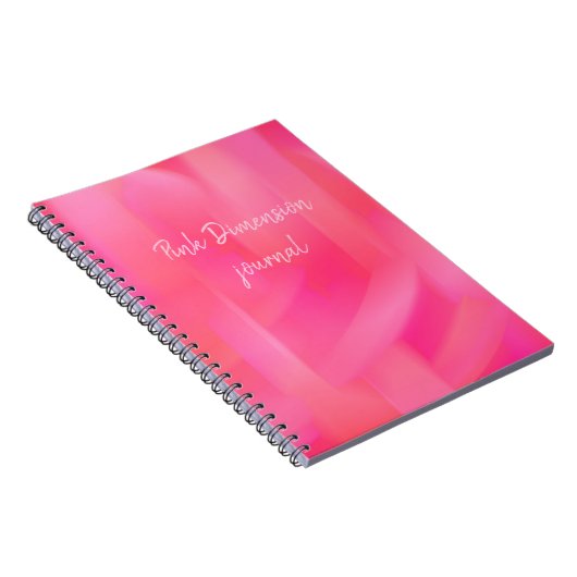 roze afmeting notitieboek (Rechterzijde)