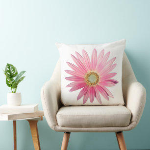 Roze African Daisy Kussen