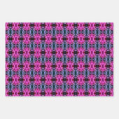 Roze Afrikaanse Daisy Flowers getint gepersonalise Inpakpapier Vel (Voorkant 3)