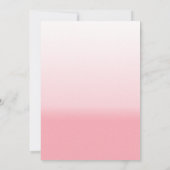  Roze Afro-Amerikaanse bruid Vrijgezellenfeest Kaart (Achterkant)