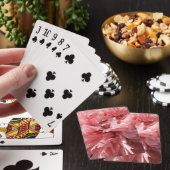 roze afspeelkaarten pokerkaarten (Insitu)