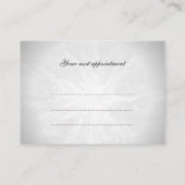  roze afspraak afsprakenkaartje (Achterkant)