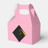 Roze Afstuderen Bedankdoosjes (Achterkant)