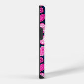 Roze agaat plakjes iPhone hoesje (Rechterkant)