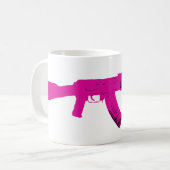 Roze AK-47 Koffiemok (Voorkant links)