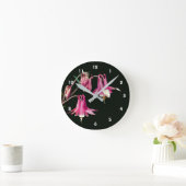 Roze akelei bloem ronde klok (Huis)