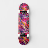Roze alcoholinkt skateboard (Voorkant)