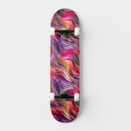 Roze alcoholinkt skateboard