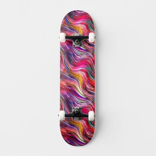 Roze alcoholinkt skateboard (Voorkant)