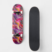 Roze alcoholinkt skateboard (Voorkant)