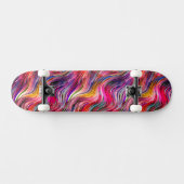 Roze alcoholinkt skateboard (Horizontaal)