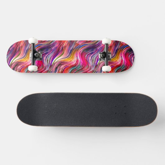 Roze alcoholinkt skateboard (Horizontaal)