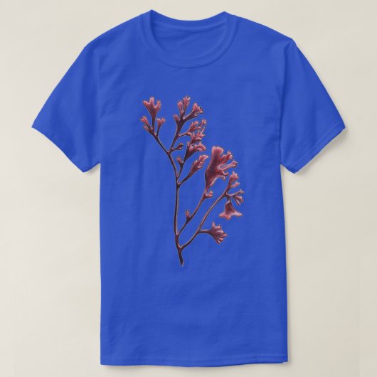roze algen t-shirt (Design voorkant)