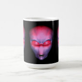 Roze Alien Head Koffiemok (Center)