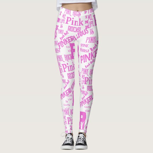 ROZE ALLES LEGGINGS (Voorkant)